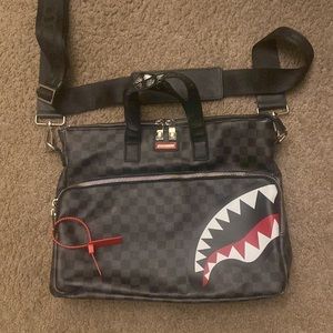 Spray ground tote and holster carry bags